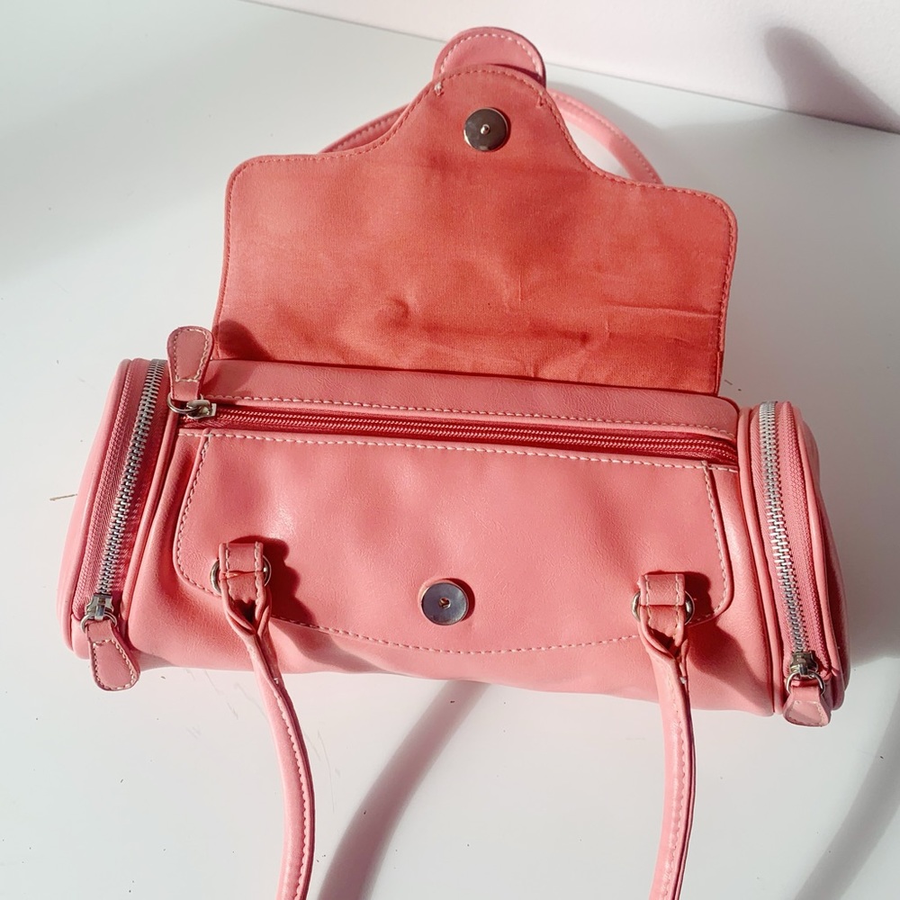 Y2K Pink Shoulder Bag with Silver Hardware - Picture 10 of 11